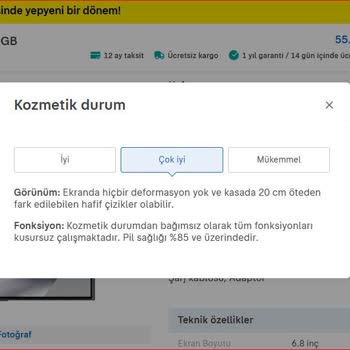 Yenilenmiş Telefonlarda Gerçek Ürün Fotoğrafı Eksikliği Mağduriyeti