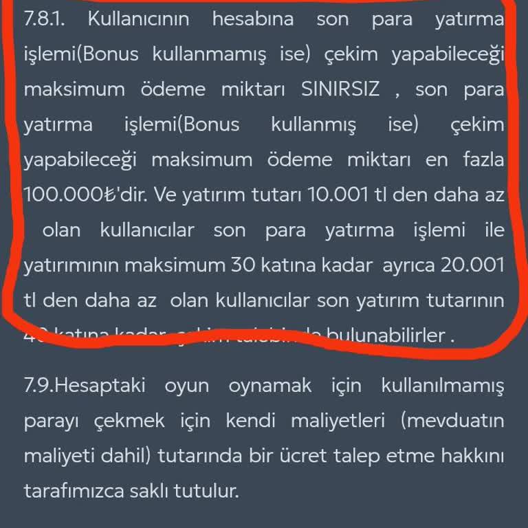 Tarafbet Kazancım Ödenmedi 270 Bin Lira Silindi Bonus Almadığım Halde Ödeme Yapılmadı