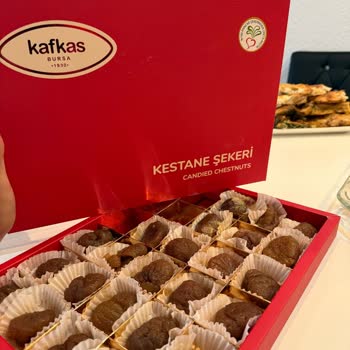 Kafkas Pasta Şekerleme Aldığım Ürün Bozuk Çıktı