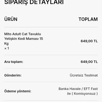 Petinize.com'dan Sipariş Verdim, Ürün Gönderilmedi Ve İletişim Kurulamıyor