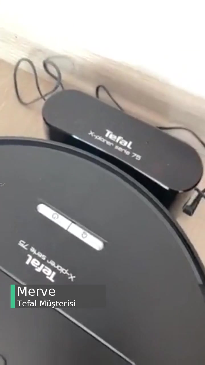Tefal X-plorer Serie 75 Robot Süpürgem Şarj Almıyor Ve Ötüyor! videonun kapak resmi