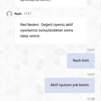 Çekim Talebim Sürekli Red Ediliyor, Destek Çözüm Sunmuyor