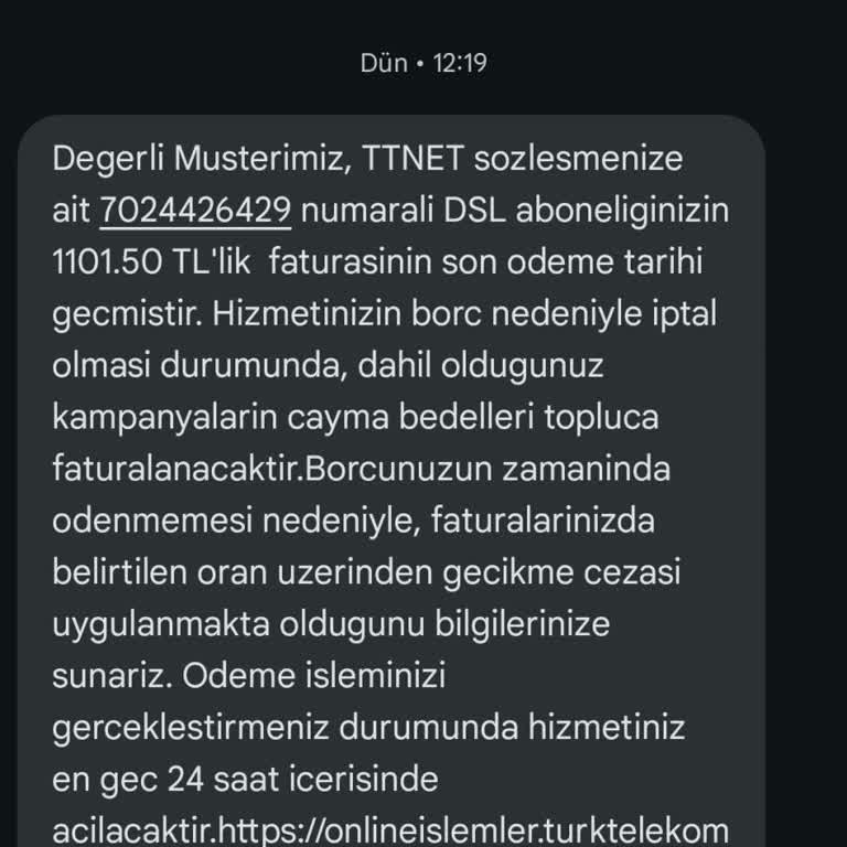 Kişisel Verilerim Başkasına Gönderildi