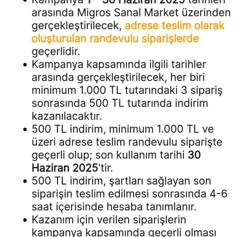 Migros Kampanyaları Yanıltıcı, Kuponlar Teslim Edilmiyor Ve Müşteri Hizmetleri Çözüm Sunmuyor