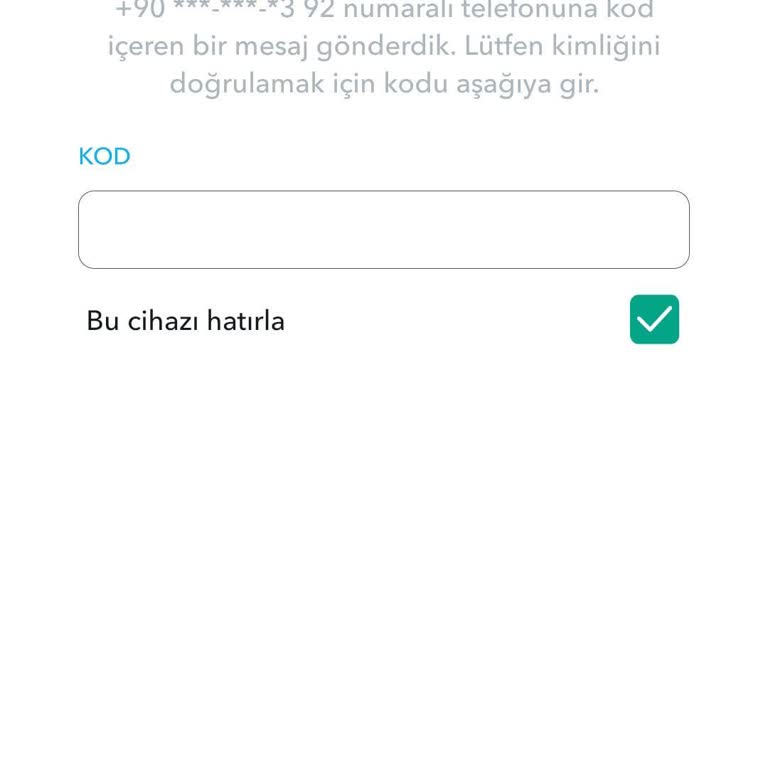 Eski Telefon Numarasına Kod Gönderilmesi Nedeniyle Hesabıma Giriş Yapamıyorum