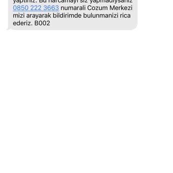 İzinsiz Kredi Kartı Harcaması Ve Yetersiz Destek