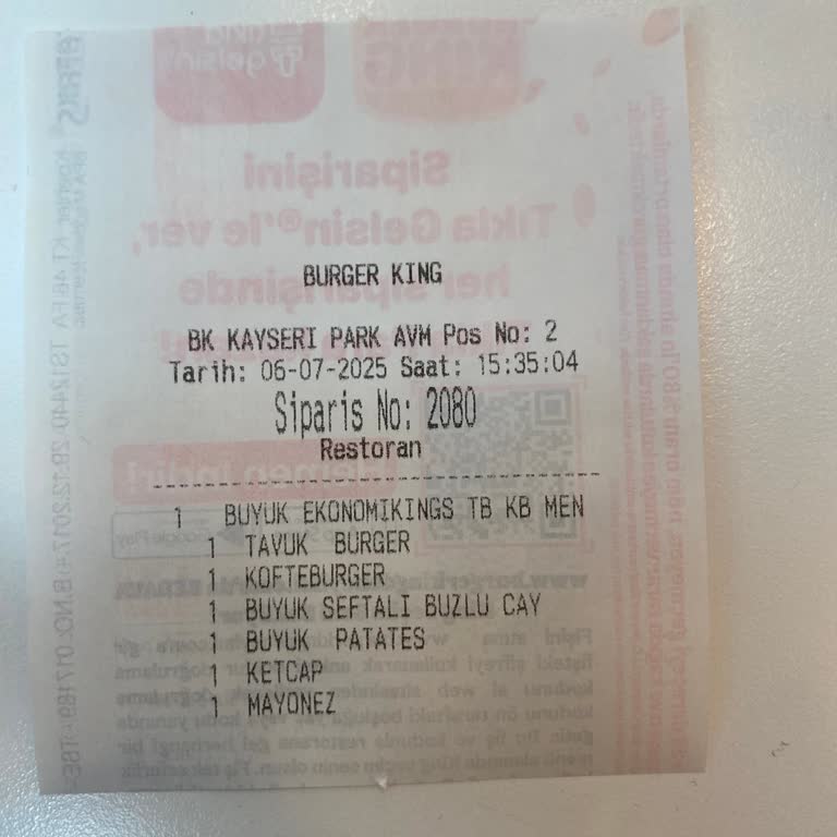 Burger King Şubelerinde Farklı Uygulama Mağduriyeti