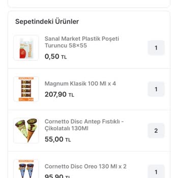 Migros Sanal Markette Siparişlerim Hazır Olmadan İptal Edildi
