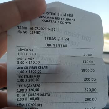 Beklentileri Karşılamayan Restoran Deneyimi Ve Yüksek Fiyatlar