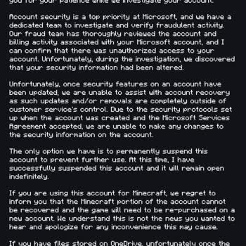 Microsoft Locked My Account After Hack Despite Verifying It Was Mine