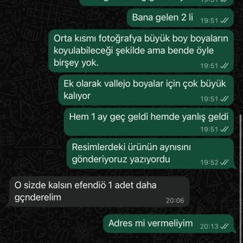 Siparişin Geç Gönderilmesi Ve Yanlış Ürün Teslimatı Sonrası İlgisizlik