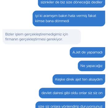 Bilet Değişikliği İçin Çözüm Bulamıyorum, Firmalar Sorumluluk Almıyor