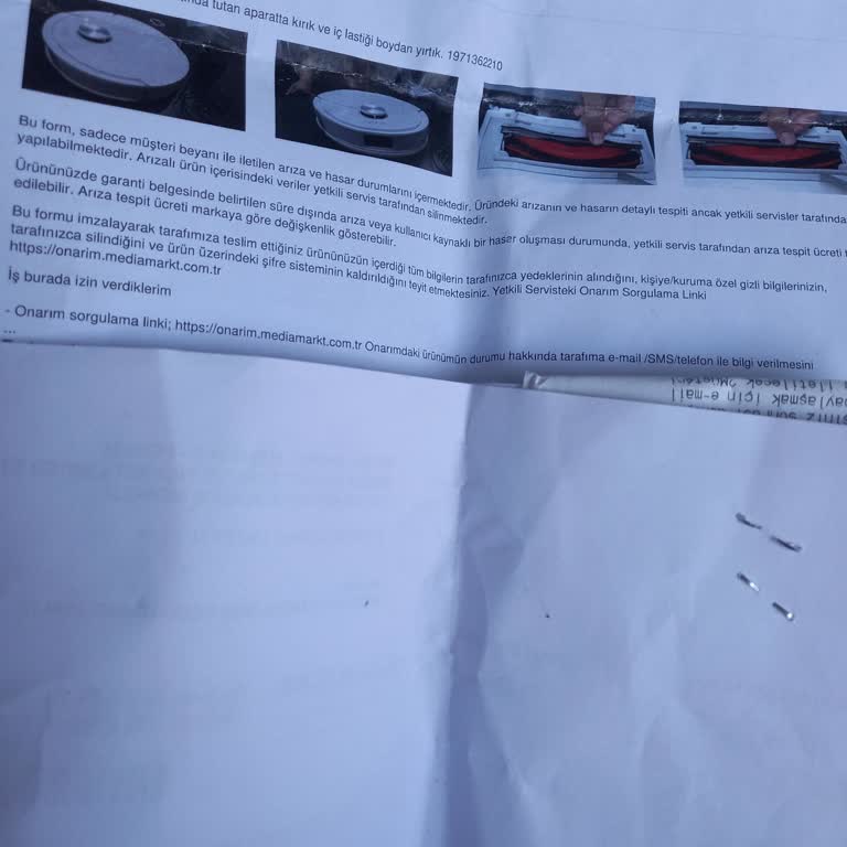 Yeni Alınan Süpürge Arızası Sonrası Eksik İade Ve Mağduriyet