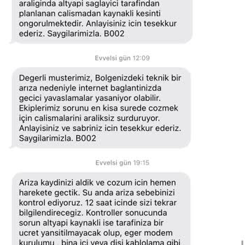 Yeni Alınan İnternet Kurulmadı, Müşteri Hizmetlerine Ulaşılamıyor