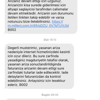 Yeni Alınan İnternet Kurulmadı, Müşteri Hizmetlerine Ulaşılamıyor