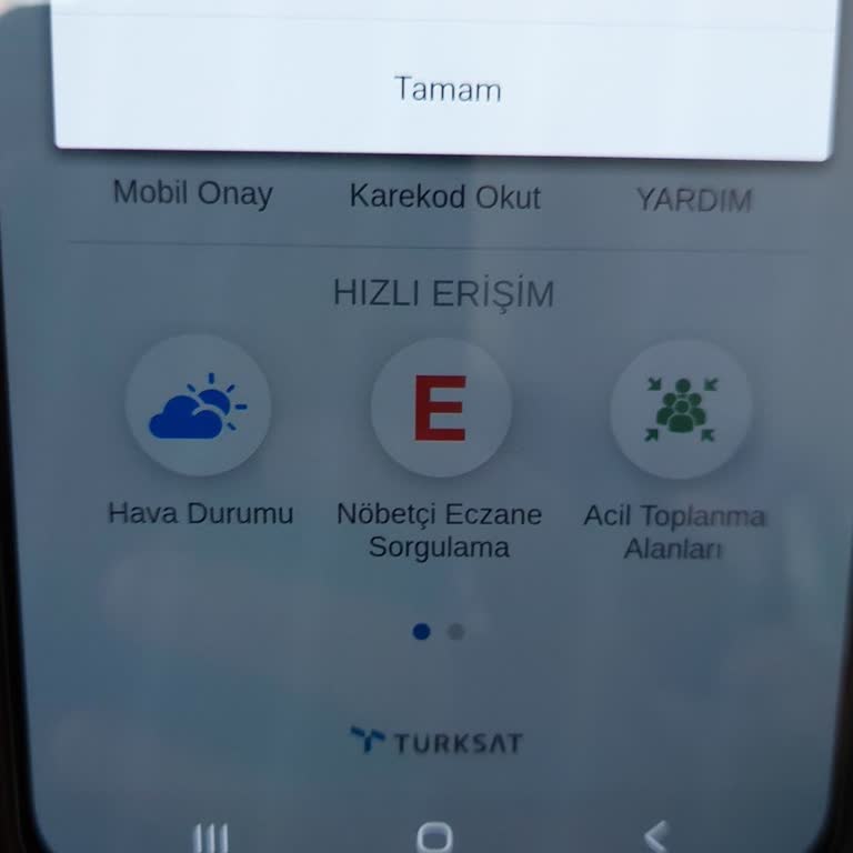 Yeni Samsung A36'da E-devlet Giriş Hatası Yaşıyorum