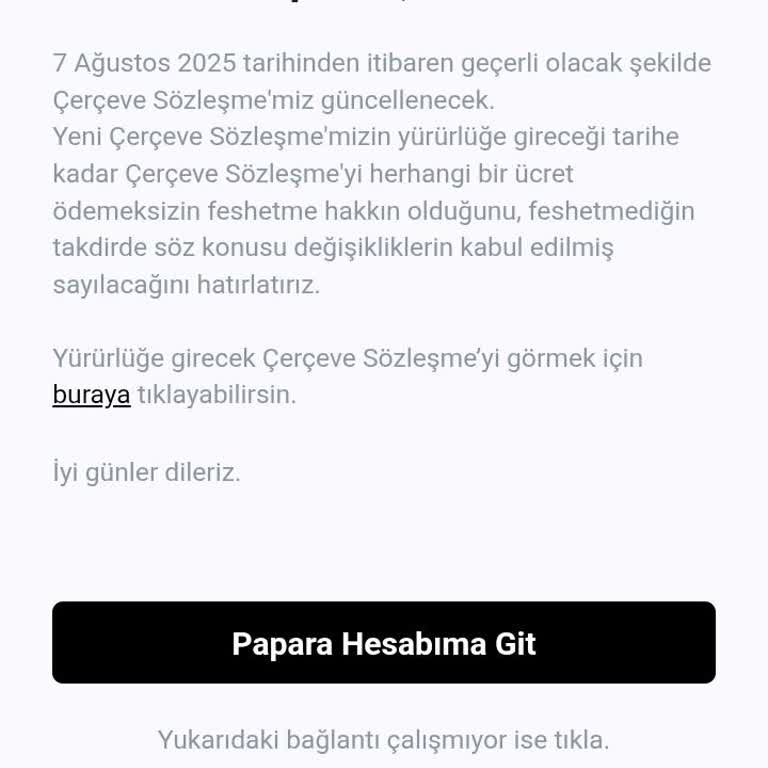 Papara Hesabım Olmadan Bilgilendirme Maili Aldım, Şaşkınım Ve Endişeliyim