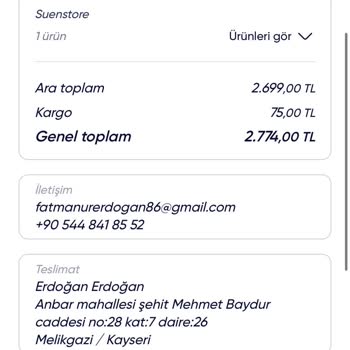 Siparişim Gönderilmiyor, Para İadem Yapılmıyor