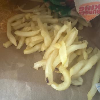 Burger King İçmeler Şubesi'nde Eksik Ve Kalitesiz Sipariş Deneyimi