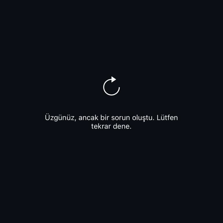 Instagram Reels Videolarım Hata Veriyor, Acil Yardım İstiyorum