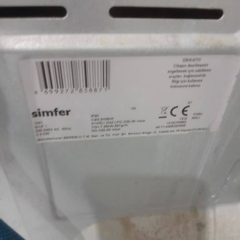 Simfer Fırının İç Camı Aniden Patladı Mağduriyetimin Giderilmesini İstiyorum