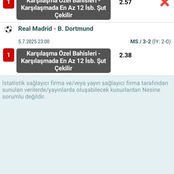 Kuponumun Haksız Yere İptal Edilmesi Ve İstatistik Bilgisi Sorunu