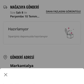 Sipariş İptali Uygulama Hatası Nedeniyle Gerçekleşmiyor