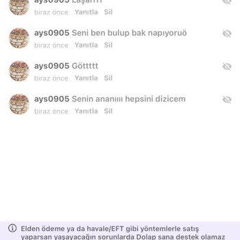 Hakaret Eden Kullanıcıya Karşı Gardrops'ta Yetersiz Müdahale