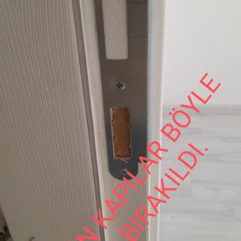 Kapı Montajında Eksik Ve Kalitesiz Hizmetle Karşılaştım