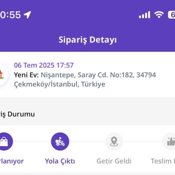 Siparişim Üç Saattir Teslim Edilmedi