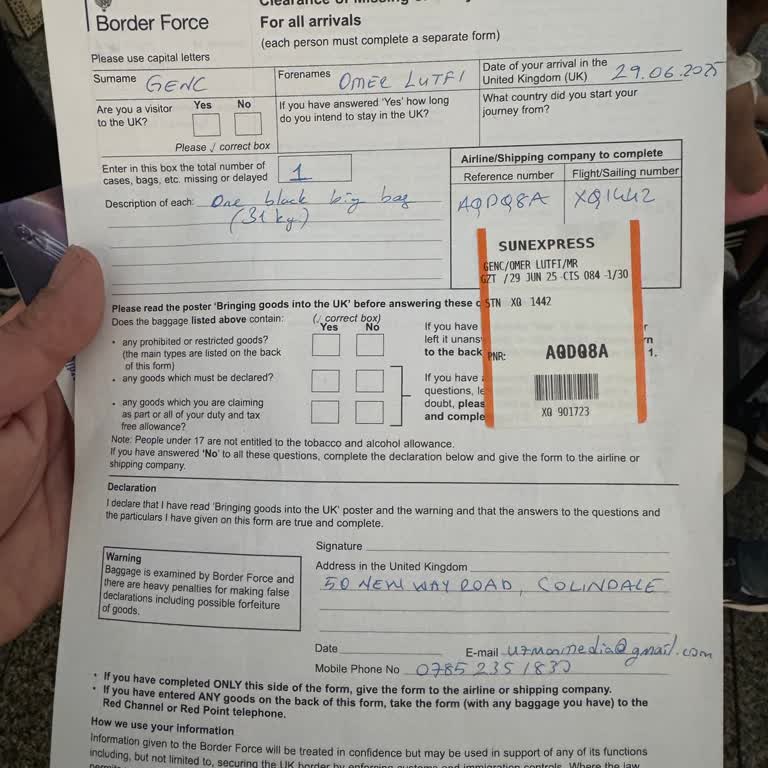 Kayıp Valizler Ve Yetersiz Bilgilendirme Nedeniyle Mağduriyet