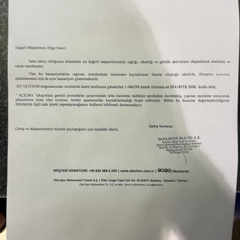 Skechers Ayakkabılar 4 Ayda Delindi Ve Mağdur Edildim