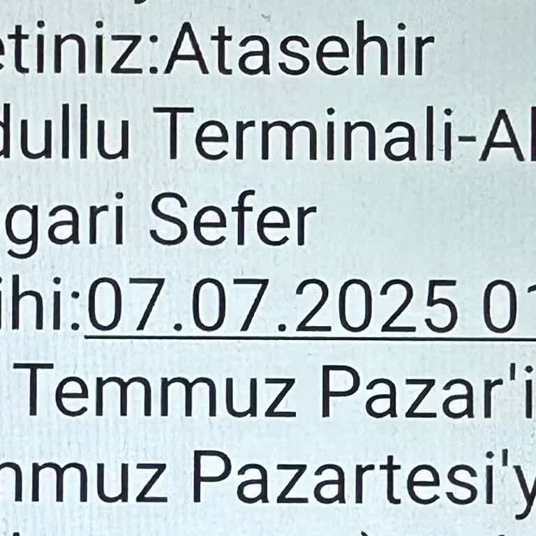 Obilet Yanlış Saatte Alınan Biletin Değişiminde Destek Sağlanmadı