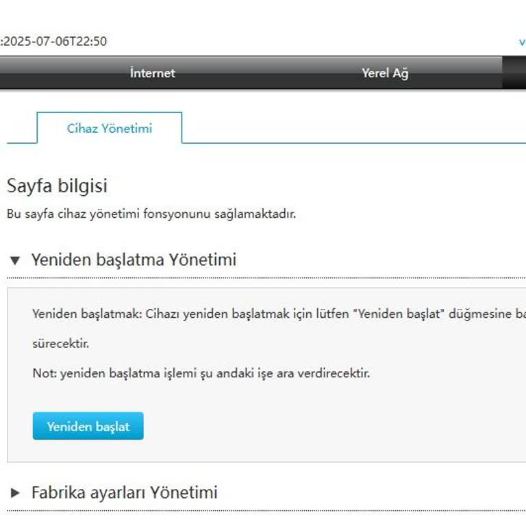 ZTE Modemimde Gizli Ayarlar Ve Güncelleme Erişimi Tamamen Kapalı