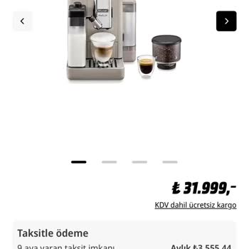 Kahve Makinesi Alımından Sonra Kısa Sürede Büyük Fiyat Düşüşü Mağduriyeti