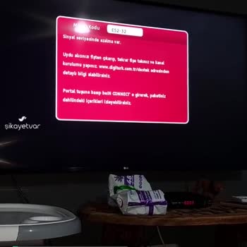 Digiturk Sinyal Seviyesinde Azalma Var