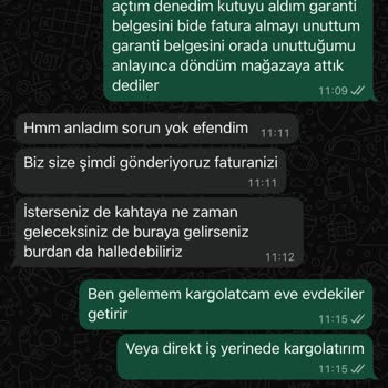 Fatura Ve Garanti Belgesi Mağduriyeti: Sözler Tutulmadı