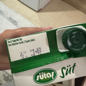 Sütaş Süt İçinde Yabancı Cisim Ve Güven Sorunu