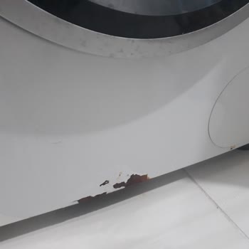 Siemens Çamaşır Makinesinde Aşırı Paslanma Ve Ön Sac Değişim Sorunu