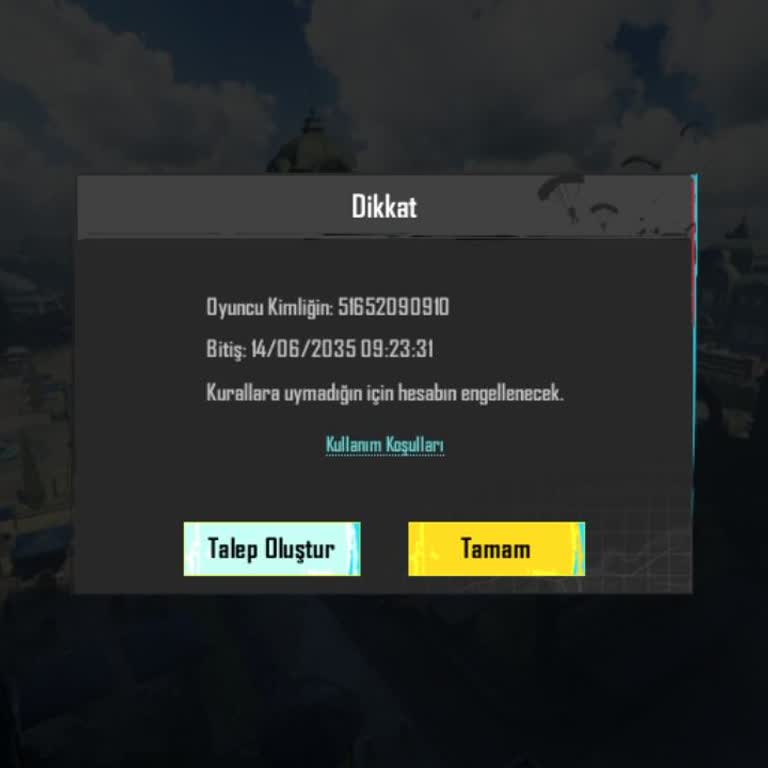 Haksız Ban Nedeniyle PUBG Mobile'dan Şikayetçiyim