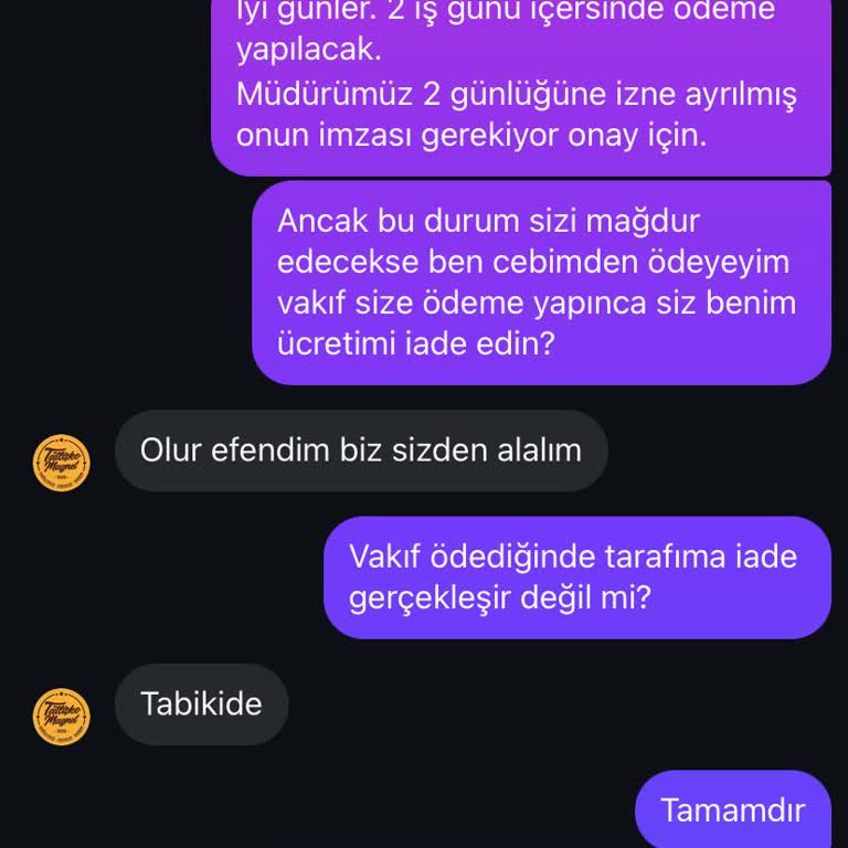 Ücret İadem Bir Aydır Yapılmıyor!