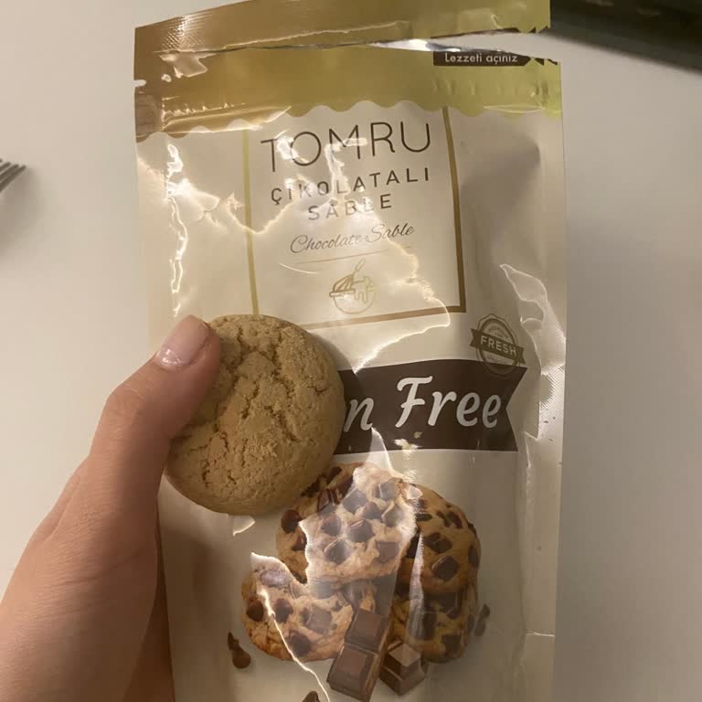 Tomru Foods Çikolatasız Çıkan Kurabiye
