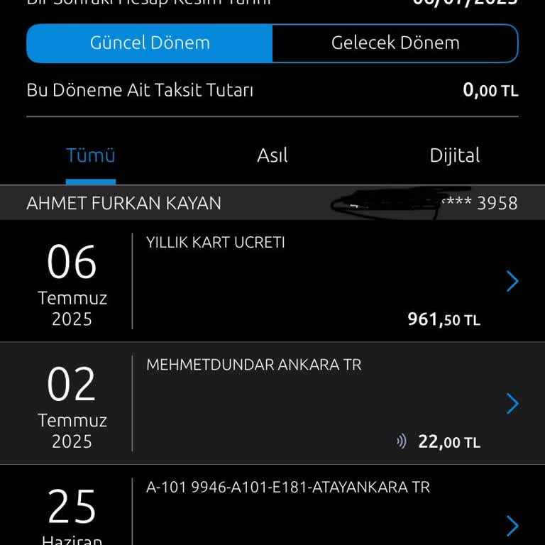 Yıllık Kart Aidatı Haksız Kesildi, İadesini Ve Adil Çözüm Talep Ediyorum