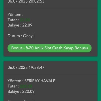 Gün Sonu Spini Bonusu Yatırım Gerekçesiyle Eklenmedi