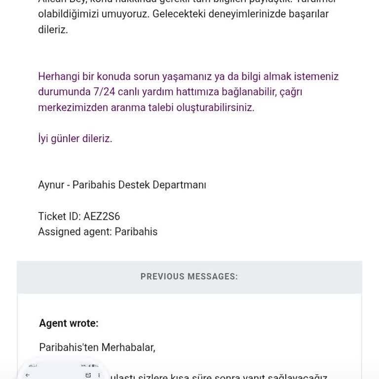 Pari Bahis Sitesinde Kaybedilen Paralar Ve İlgisiz Müşteri Hizmetleri