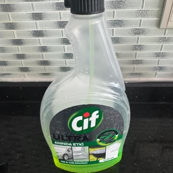 Cif Ultra Temizlik Ürünü Buzdolabımda Geri Dönüşü Olmayan Hasar Oluşturdu