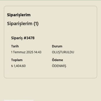 Tereyağı Siparişim Gecikti İletişimde Sorun Yaşadım
