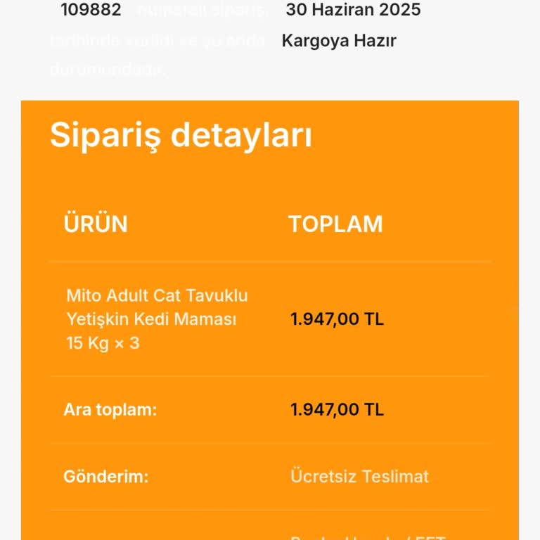 Petinize Siparişim Kargolanmadı Müşteri Hizmetleri Yok
