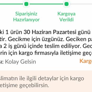 Kargom Bir Haftadır Teslim Edilmedi Mağdur Oldum