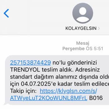 Kargom Bir Haftadır Teslim Edilmedi Mağdur Oldum